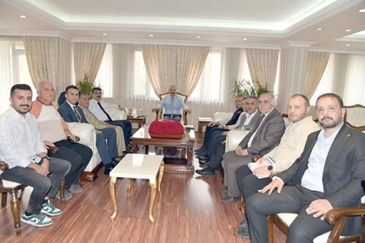 TOKİ HEYETİNDEN VALİ CANALP’A ZİYARET