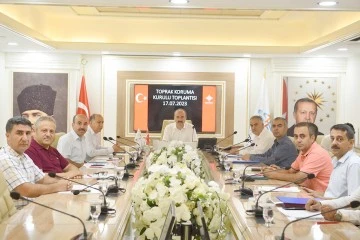 TOPRAK KORUMA KURULU TOPLANDI