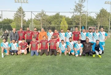 TPAO FUTBOL TURNUVASI ŞENLİK HAVASINDA GE&Ccedil;İYOR