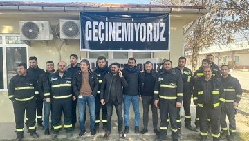 T&Uuml;PRAŞ İŞ&Ccedil;İLERİ EYLEMDE