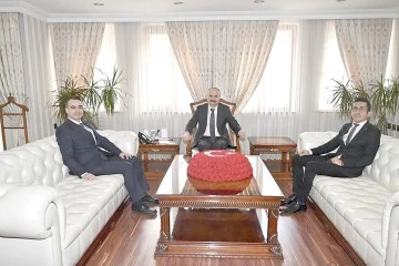 T&Uuml;PRAŞ&rsquo;TAN VALİ CANALP&rsquo;A ZİYARET