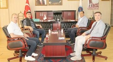 &Uuml;NİVERSİTE REKT&Ouml;RLERİNDEN REKT&Ouml;R DEMİR&rsquo;E ZİYARET