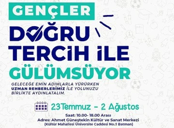 &ldquo;&Uuml;NİVERSİTE TERCİHLERİNDE GEN&Ccedil;LERİMİZİN YANINDAYIZ&rdquo;