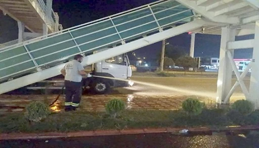 &Uuml;ST GE&Ccedil;İTLER TEMİZLENDİ