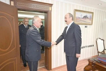 VALİ CANALP&rsquo;A POLİS HAFTASI ZİYARETİ