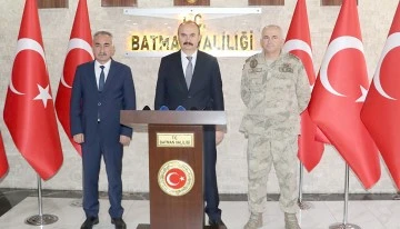 VALİ CANALP, ASAYİŞ OLAYLARININ BİLAN&Ccedil;OSUNU A&Ccedil;IKLADI