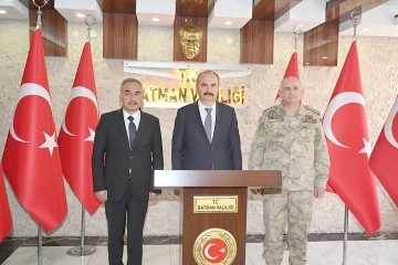 VALİ CANALP, ASAYİŞ VE G&Uuml;VENLİK TEDBİRLERİ HAKKINDA A&Ccedil;IKLAMALARDA BULUNDU