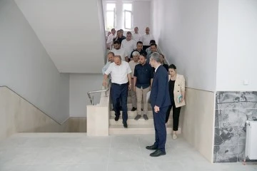 VALİ CANALP, BEŞİRİ&rsquo;DE OKUL İNŞAATINI İNCELEDİ