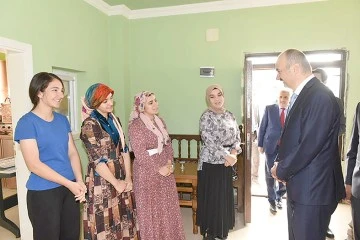 VALİ CANALP, GERC&Uuml;Ş&rsquo;TE VATANDAŞLARLA BULUŞTU