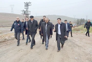 VALİ CANALP, HAYVAN TEDAVİ BAKIM MERKEZİNİ İNCELEDİ