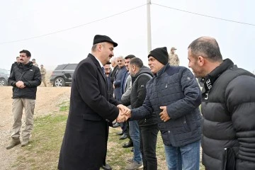 VALİ CANALP, K&Ouml;Y ZİYARETLERİNE DEVAM EDİYOR