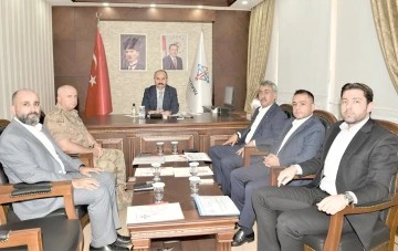 VALİ CANALP, METAMFETAMİNLE M&Uuml;CADELE TOPLANTISINA KATILDI