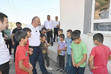 VALİ CANALP, OK&Ccedil;ULAR K&Ouml;Y&Uuml;N&Uuml; ZİYARET ETTİ