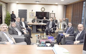 VALİ CANALP&rsquo;TAN DSİ&rsquo;YE ZİYARET