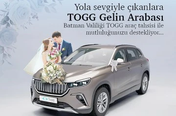VALİ CANALP&rsquo;TAN VATANDAŞLARA TOGG JESTİ