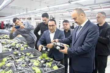 VALİ CANALP, TEKSTİLKENT&rsquo;İ ZİYARET ETTİ