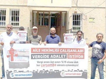 VERGİ ADALETİ EYLEMİ S&Uuml;R&Uuml;YOR