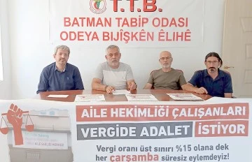 &ldquo;VERGİ TOPLANIRKEN ADALET İSTİYORUZ&rdquo;