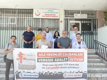 VERGİDE ADALET EYLEMLERİ 19 HAFTADIR S&Uuml;R&Uuml;YOR