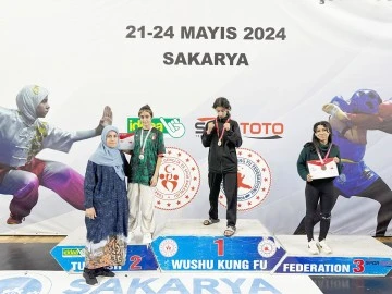 WUSHU KUNGFU ŞAMPİYONASINDA BATMAN R&Uuml;ZG&Acirc;RI ESTİ