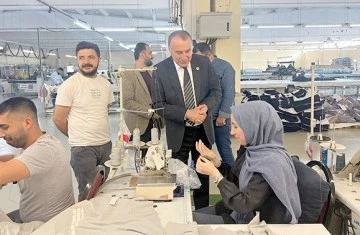 YAŞAR&rsquo;DAN GAMA TEKSTİL&rsquo;E ZİYARET