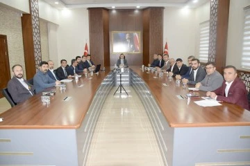 YATIRIM VE PROJE OFİSİ &Ccedil;ALIŞMALARI DEĞERLENDİRİLDİ