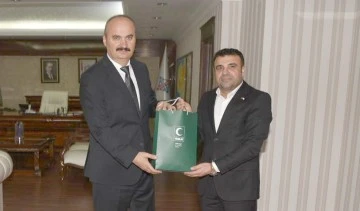 YEŞİLAY&rsquo;DAN VALİ CANALP&rsquo;A ZİYARET