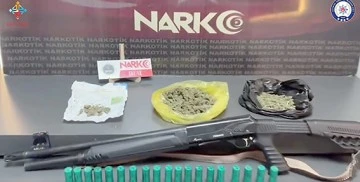 YEŞİLTEPE’DE UYUŞTURUCU VE SİLAH ELE GEÇİRİLDİ