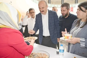 Y&Ouml;RESEL YEMEKLER SERGİLENDİ